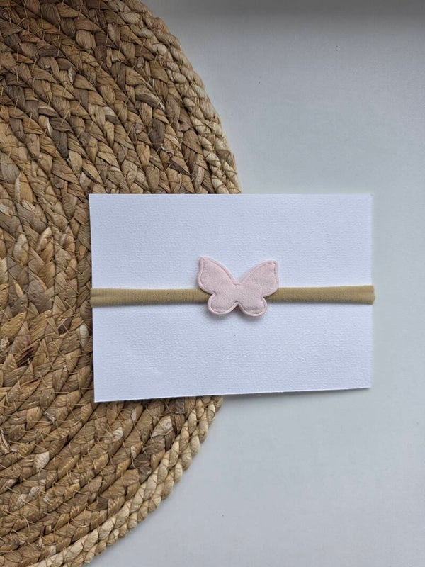 Haarbandje Butterfly Pink