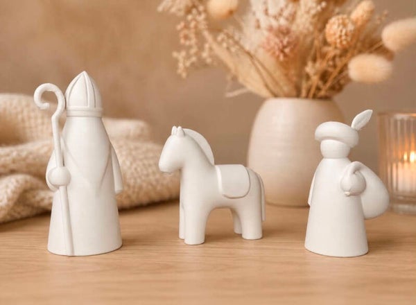 Minimalistische sinterklaas set