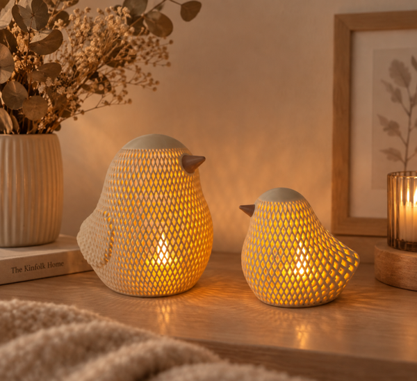 Bird LED waxinelichthouders