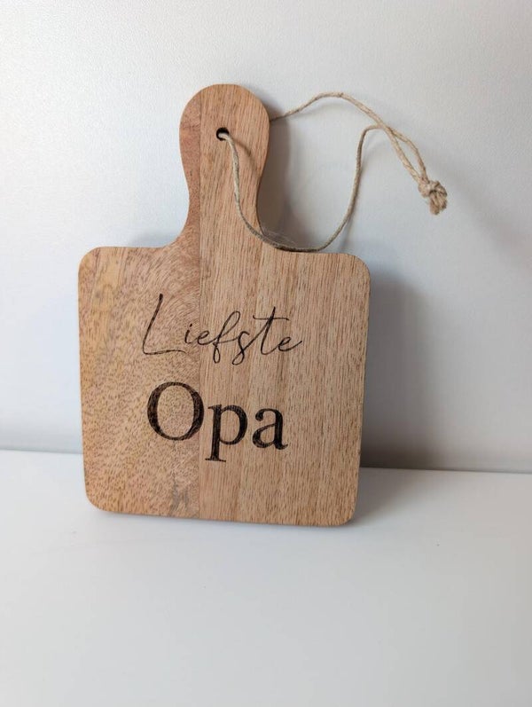 Plankje Liefste Opa