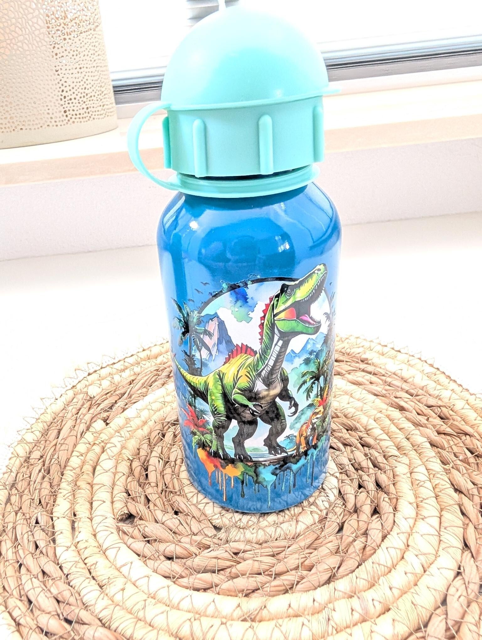 Drinkfles RVS - Dino
