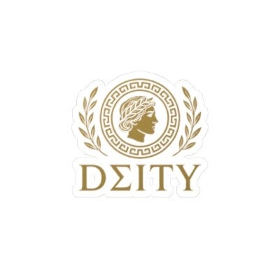 DEITY Medallion Cut Sticker