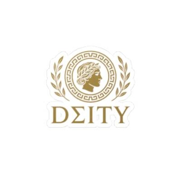 DEITY Medallion Cut Sticker