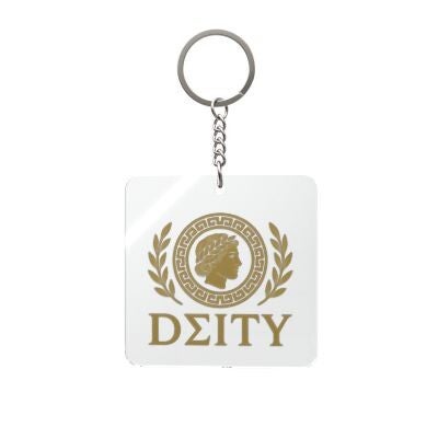 Deity Square Keychain