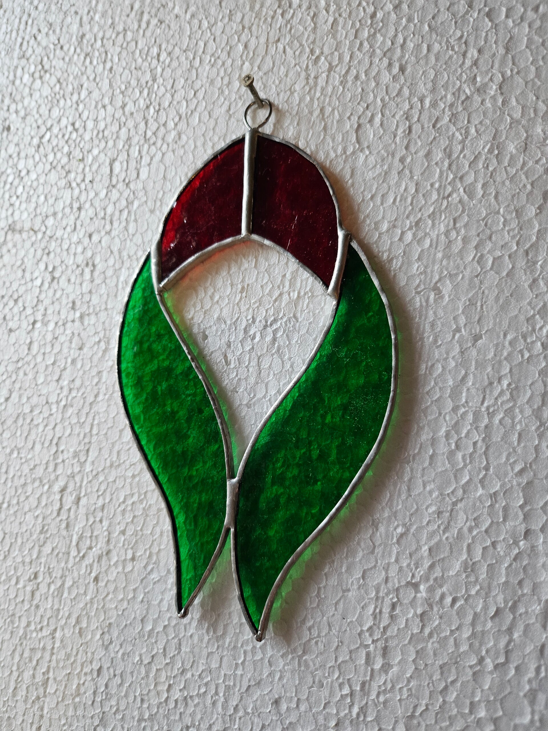 Suncatcher, rood/groen