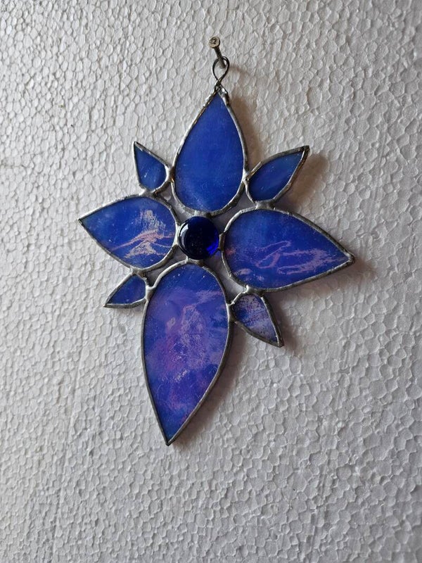 Suncatcher, blauw, klein