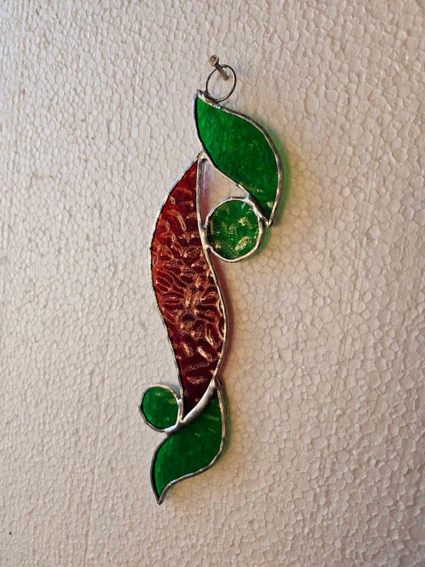 Suncatcher, rood/groen