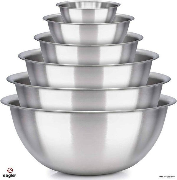 Set de Bowls de Acero Inoxidable