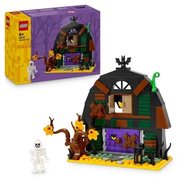 LEGO 40721 Scheletrino del Fienile di Halloween