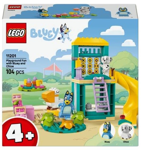 Bluey al parco giochi