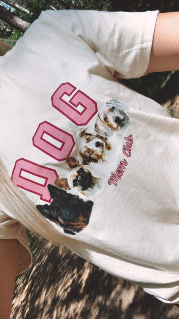 Tshirt Dog mom club
