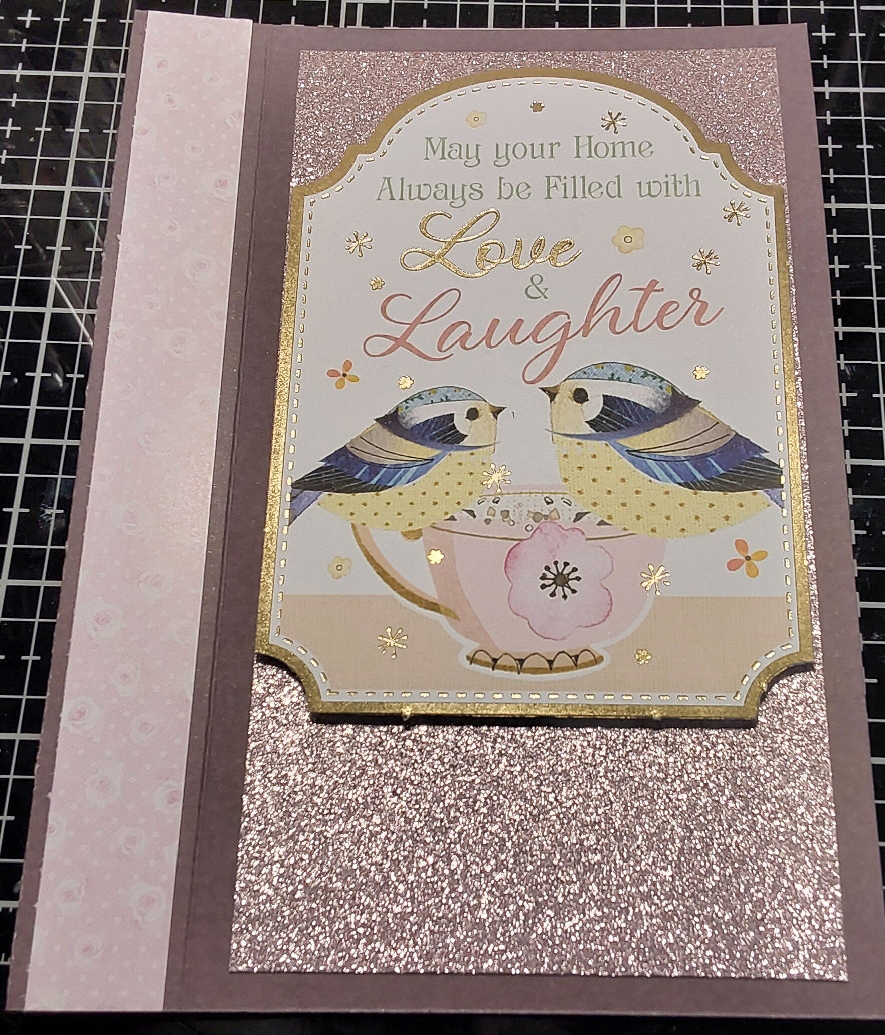 Classic margin fold card 7" x 5"
