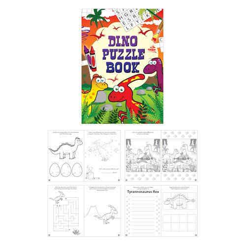 Dinosaurus | Puzzelboek