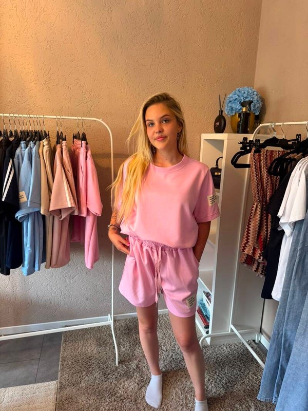 Roze Label setje