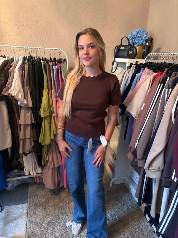 Hello Miss broek Donker Blauw