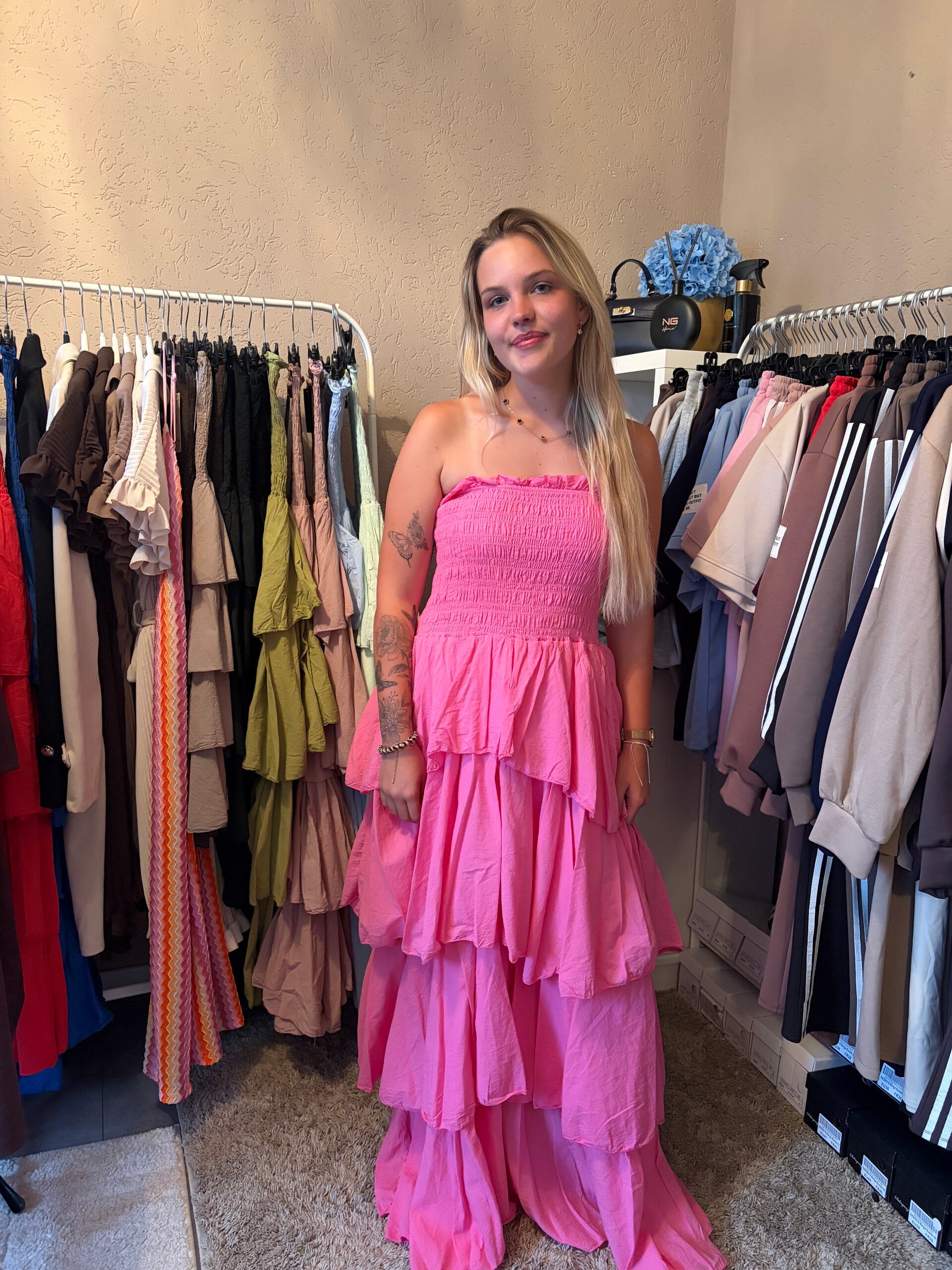 Livia Dress Roze