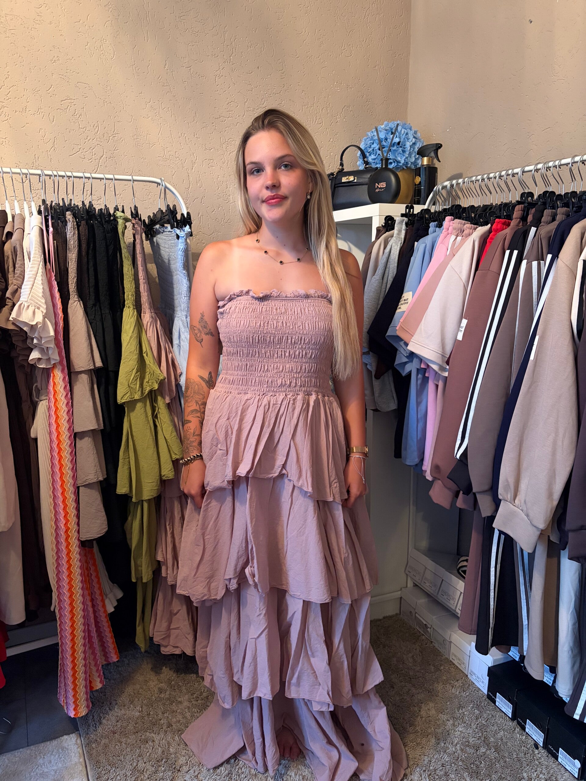 Livia Dress Lichtroze