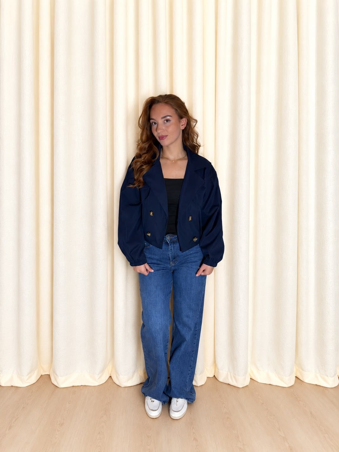 Everyday Bomber Jacket Blauw