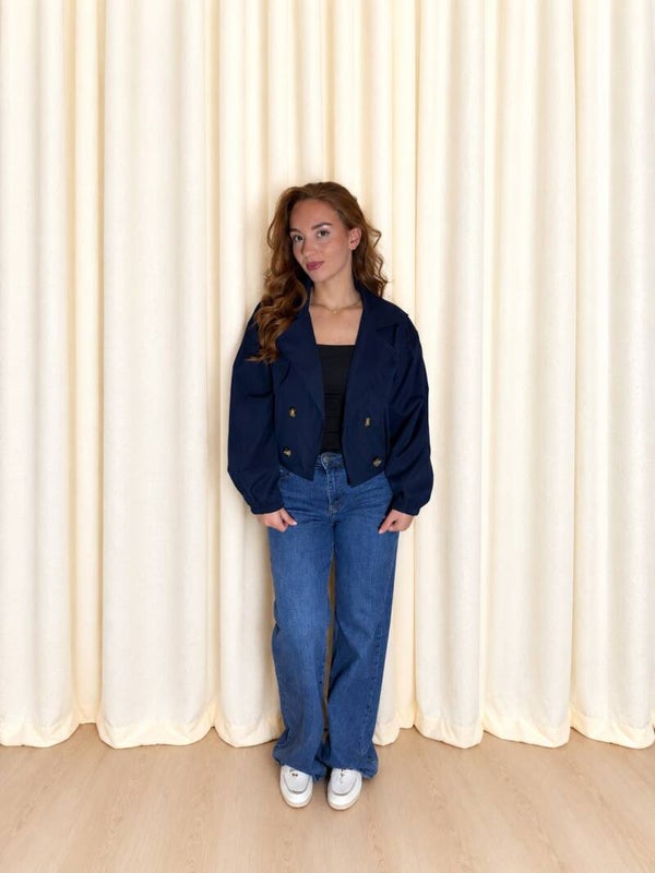 Everyday Bomber Jacket Blauw