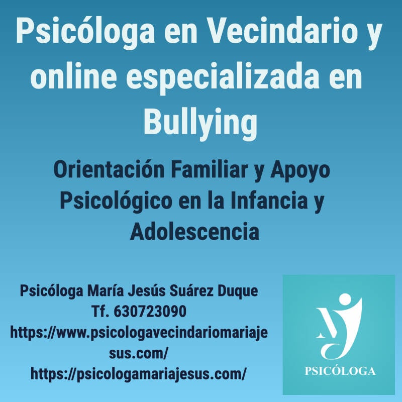 Psicóloga en Vecindario y online especializada en Bullying