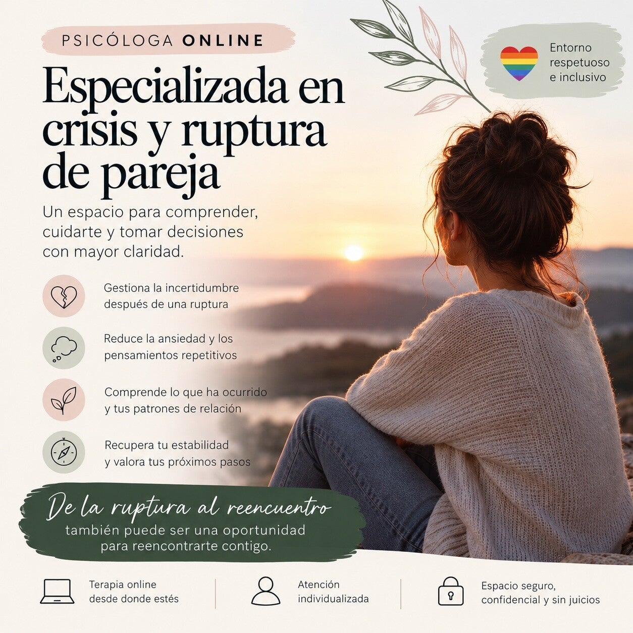 Psicóloga en Vecindario especializada en Rupturas de pareja
