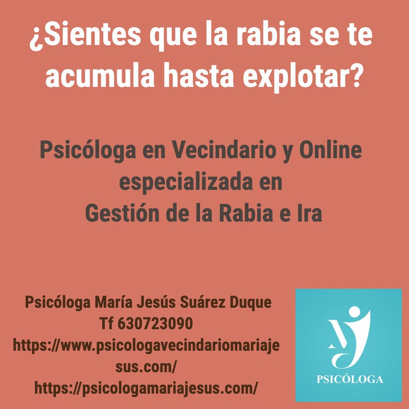 I Rabia R Rabia e Ira / Psicóloga en Vecindario para la Gestión de las EMOCIONES ...