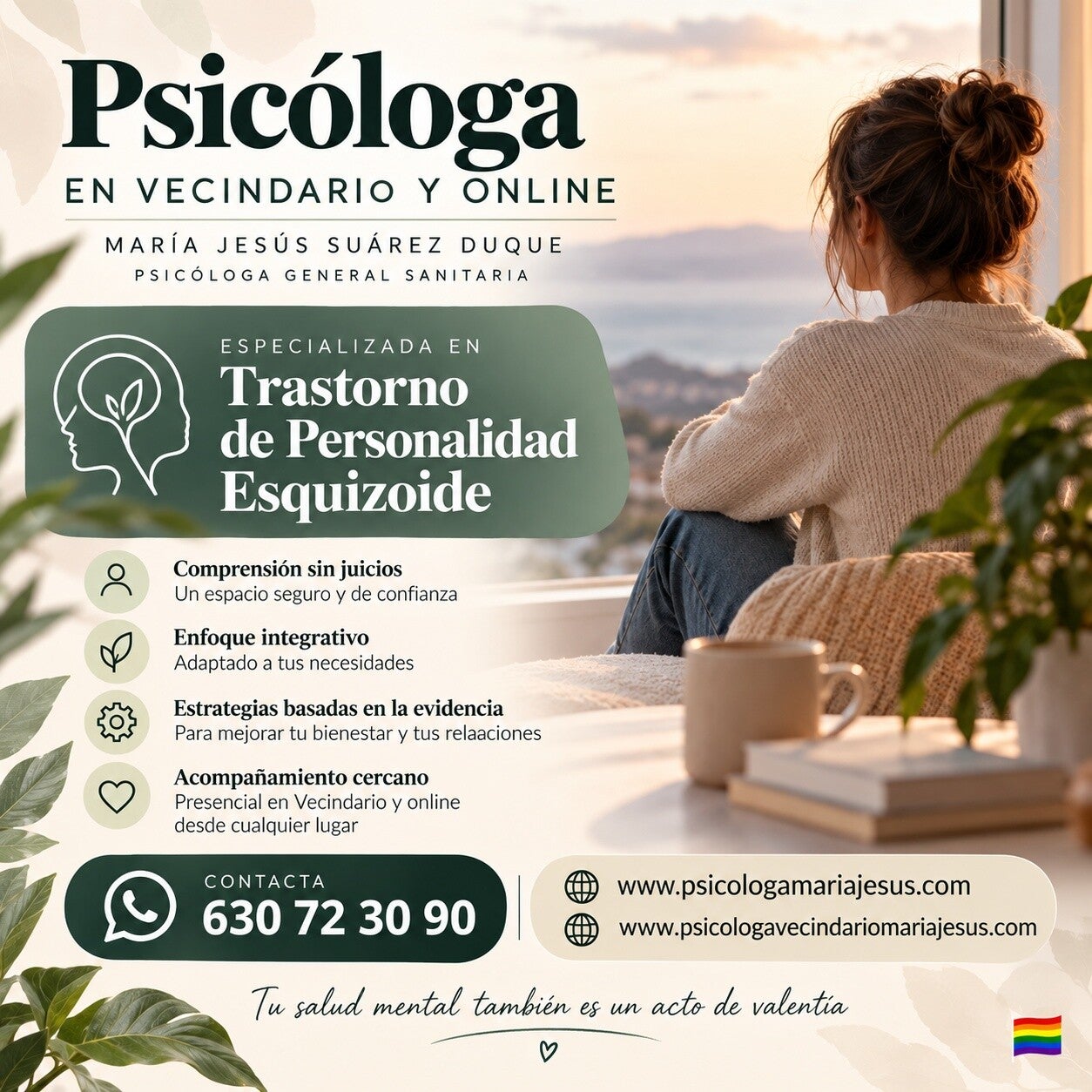 Psicóloga en Vecindario para Trastorno de personalidad esquizoide