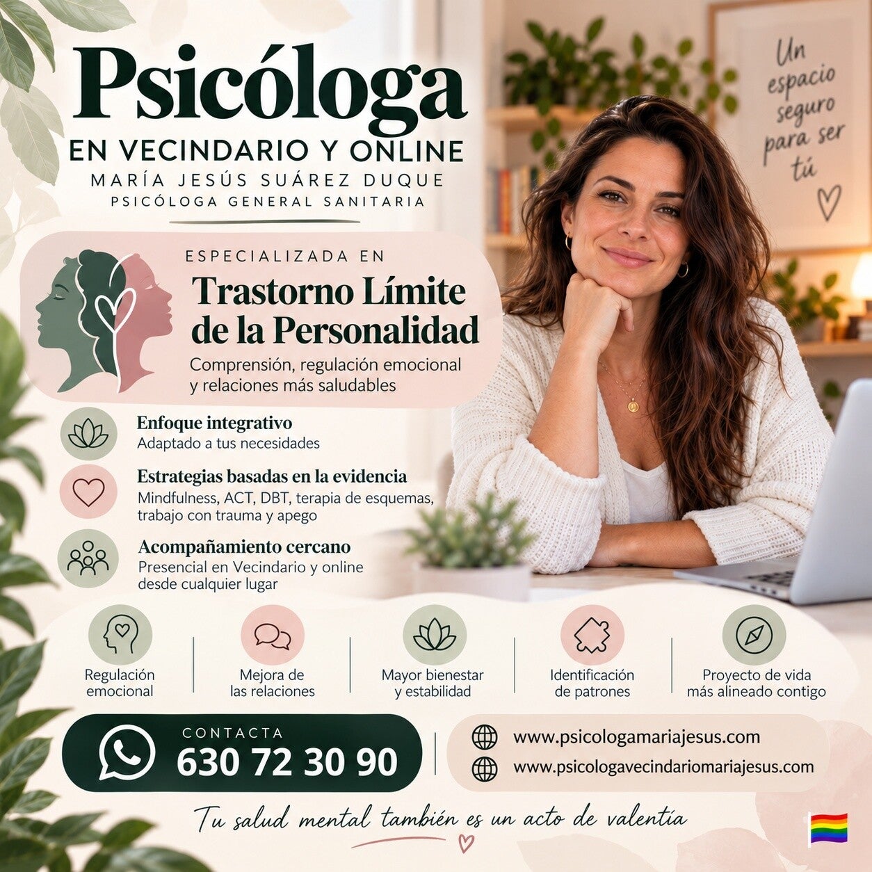 Psicóloga en Vecindario especializada en Trastorno de personalidad límite