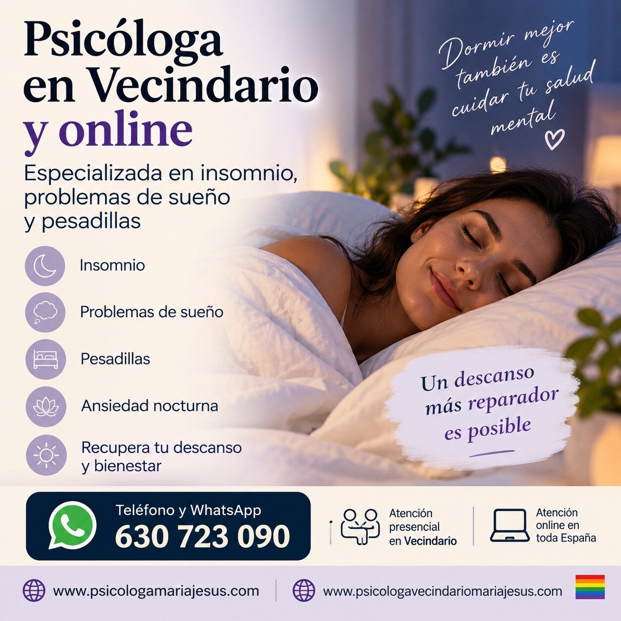 Psicóloga en Vecindario PROBLEMAS DE SUEÑO