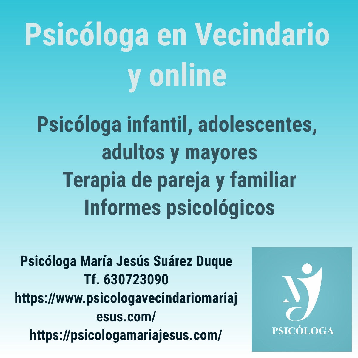 Psicóloga en Vecindario y online - Terapia individual