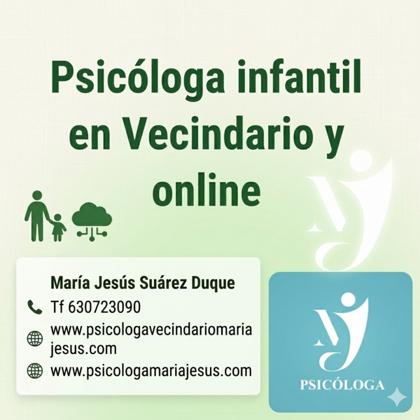 Sesión individual infantil-Psicología presencial en Vecindario