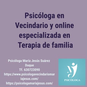 Psicóloga en Vecindario y online especializada en Terapia de familia