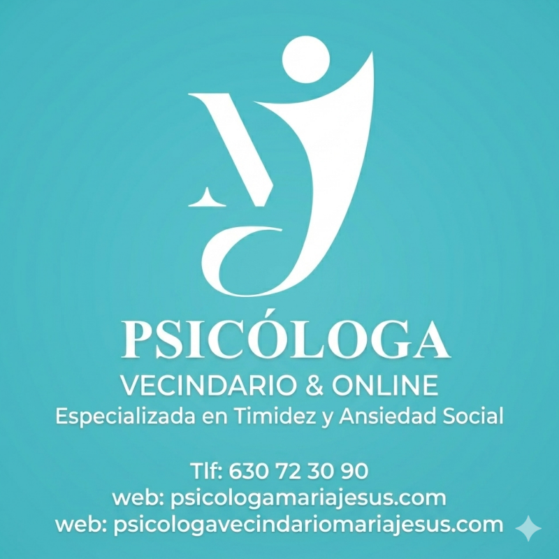 Timidez - Psicóloga en Vecindario y online