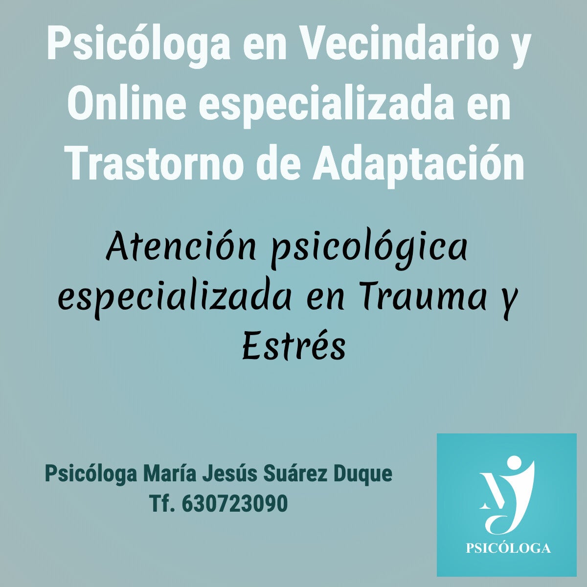 Psicóloga en Vecindario y online especializada en Trastorno de Adaptación
