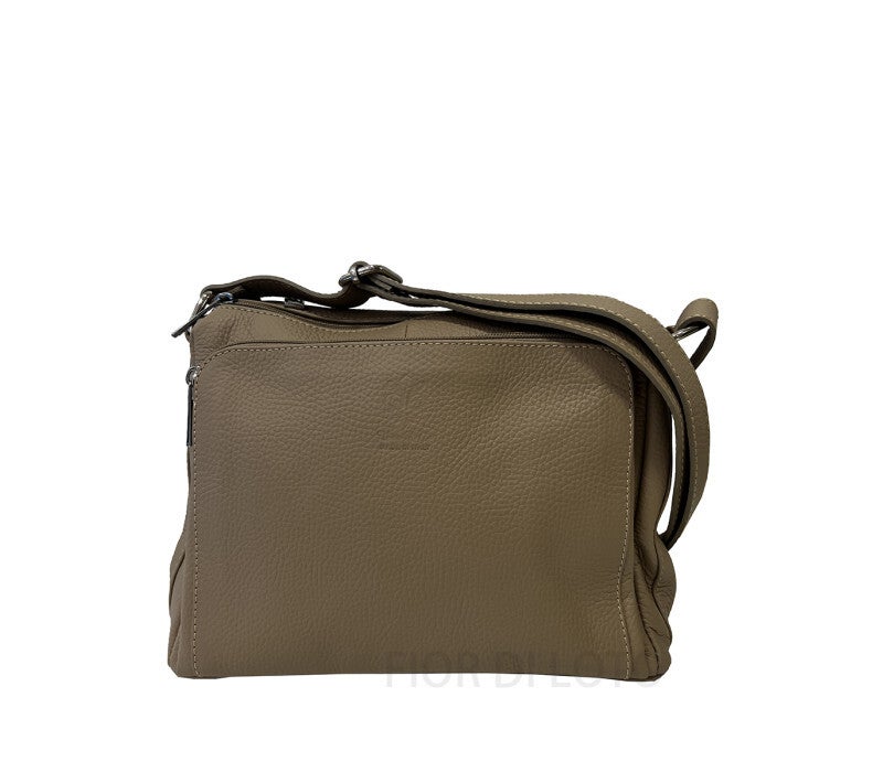 Borsa Tracolla Marrone Quiet Luxury