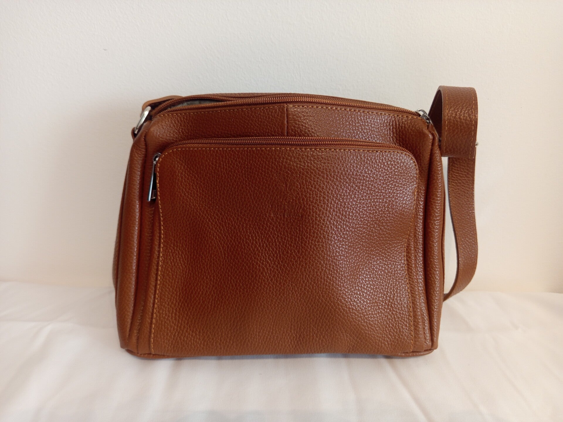Borsa Tracolla Marrone Quiet Luxury