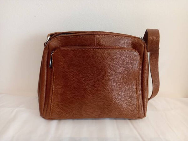 Borsa Tracolla Marrone Quiet Luxury