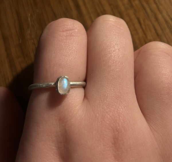 Moonstone ring