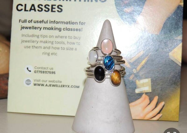 Practise gemstone ring workshop✨