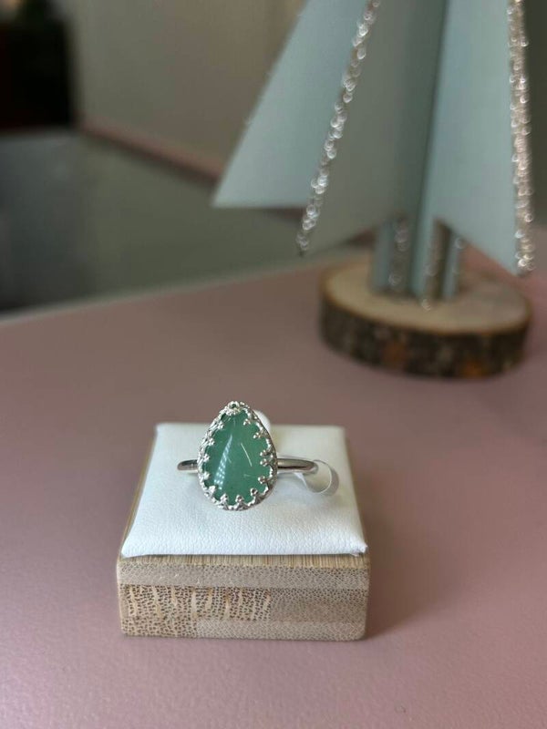 Aventurine Ring Size Q🌿