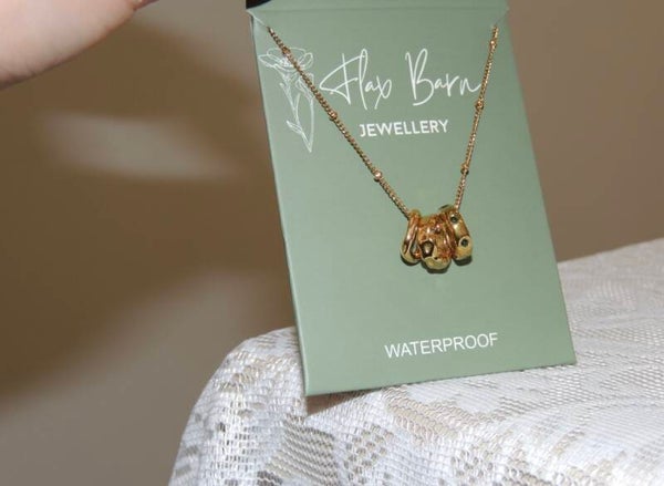 3 ring necklace✨