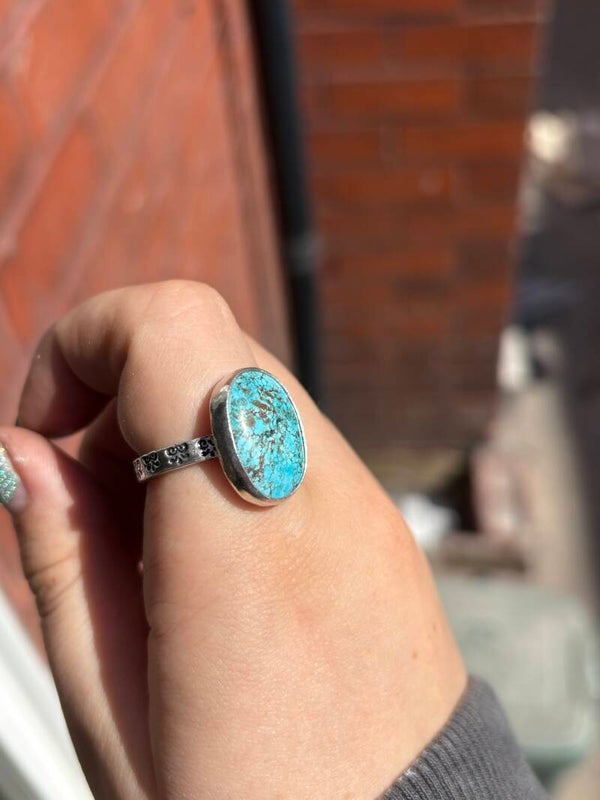 Handmade Turquoise Ring🐚