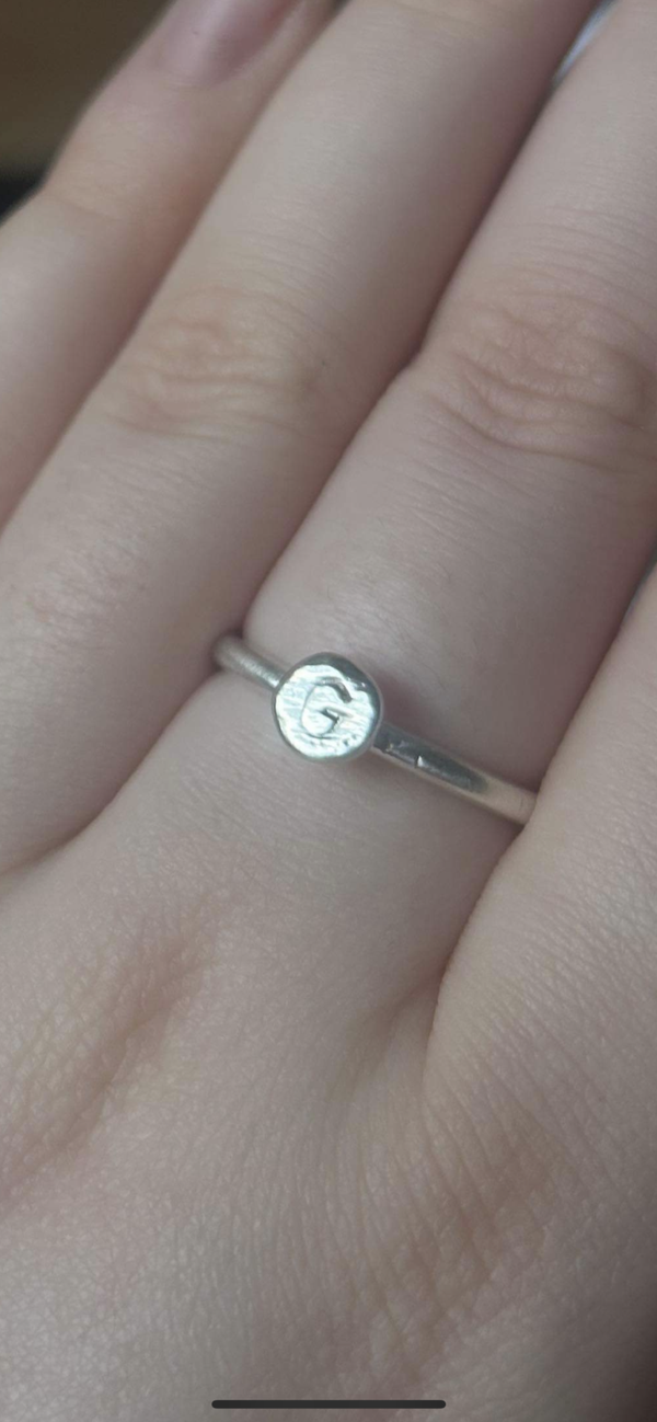 Personalised ring