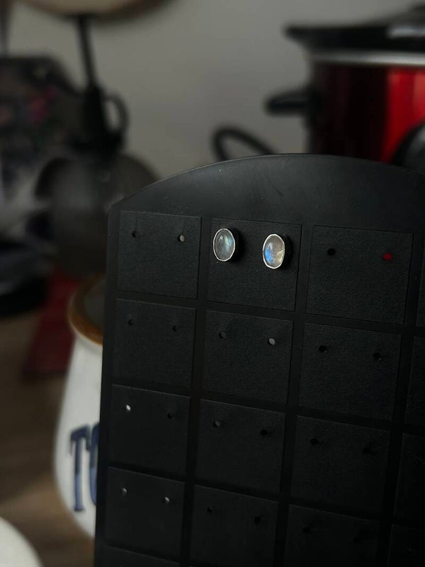Moonstone earrings