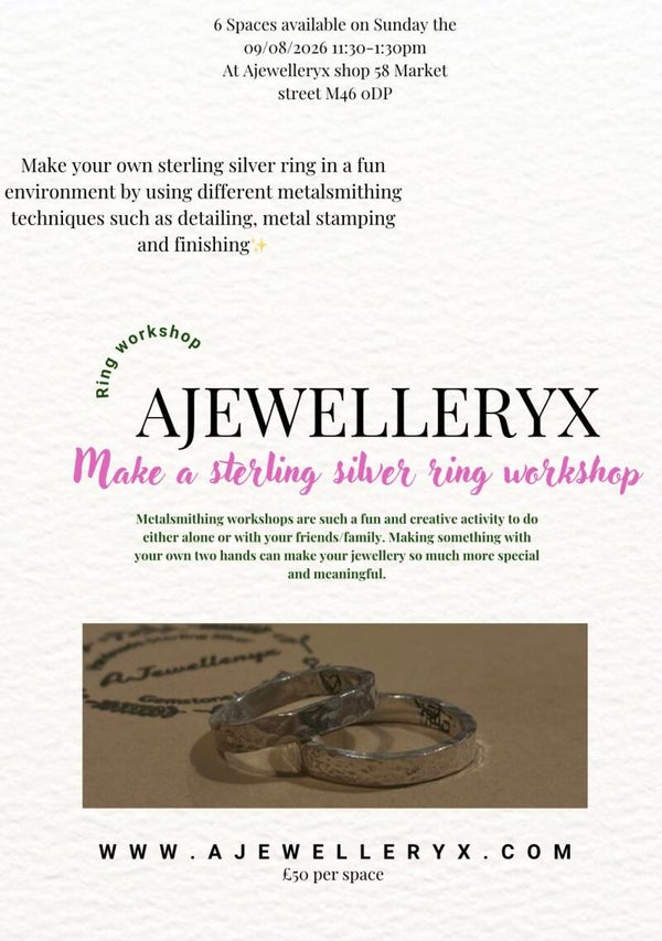 Ring making workshop✨🔥