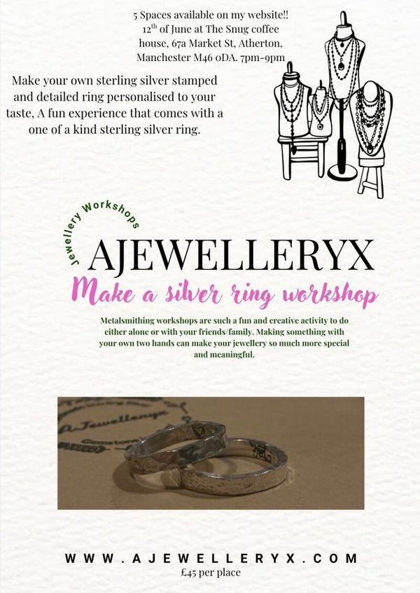 Ring making workshop✨