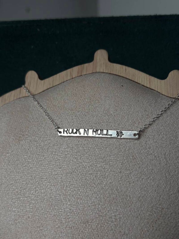 Rock n roll star necklace🎵✨