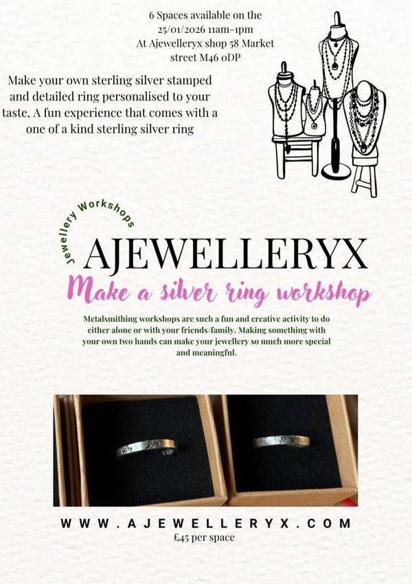 Ring making workshop✨
