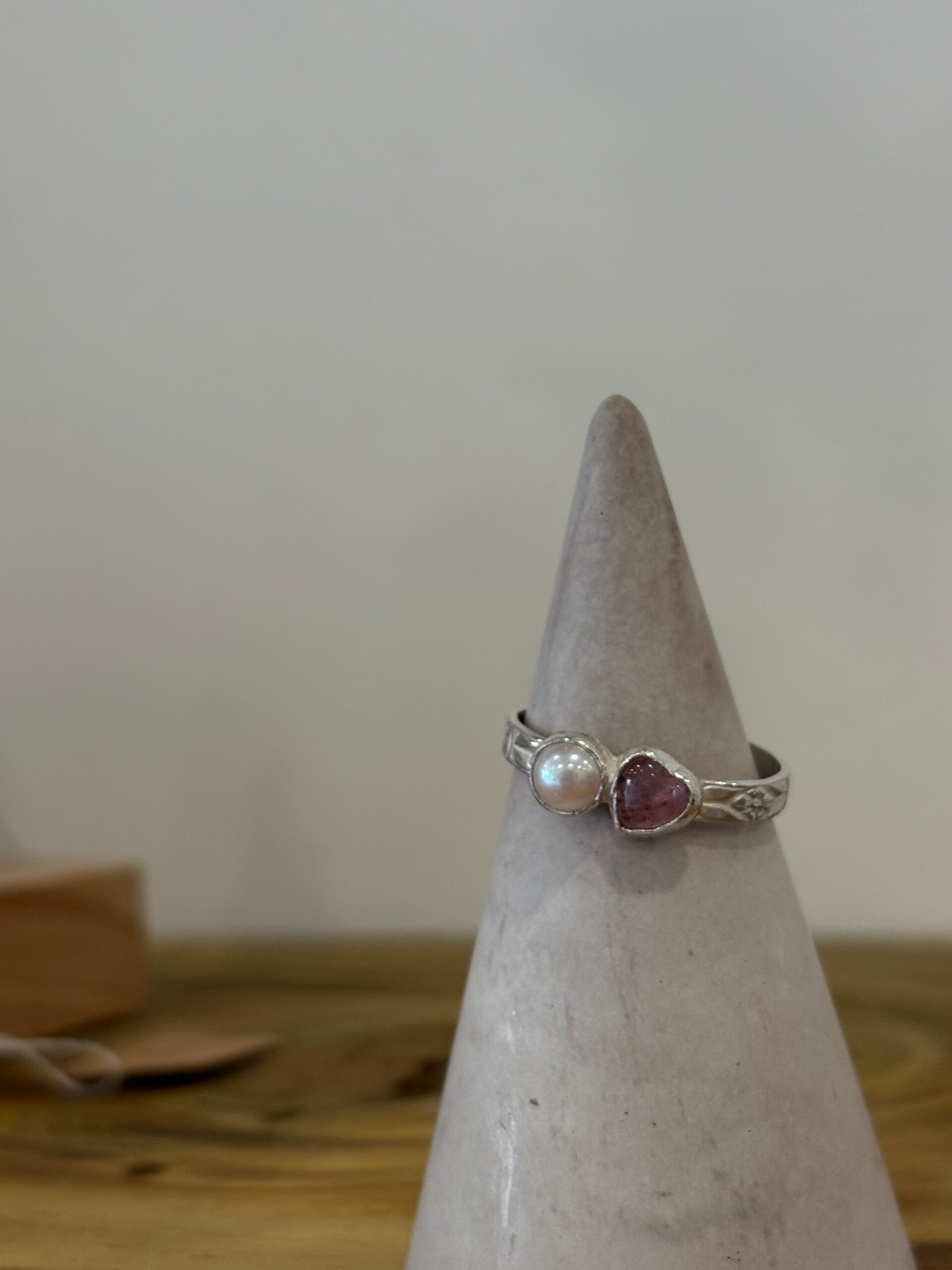 Valentines pearl ring💕✨