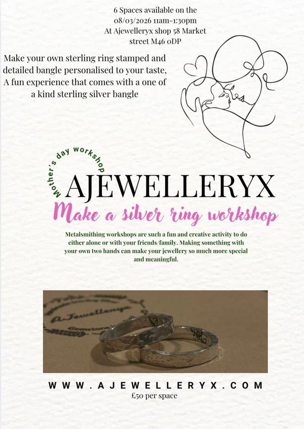 💐Mothers day ring making workshop